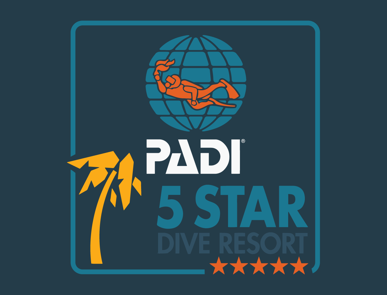 PADI 5 starts dive resort