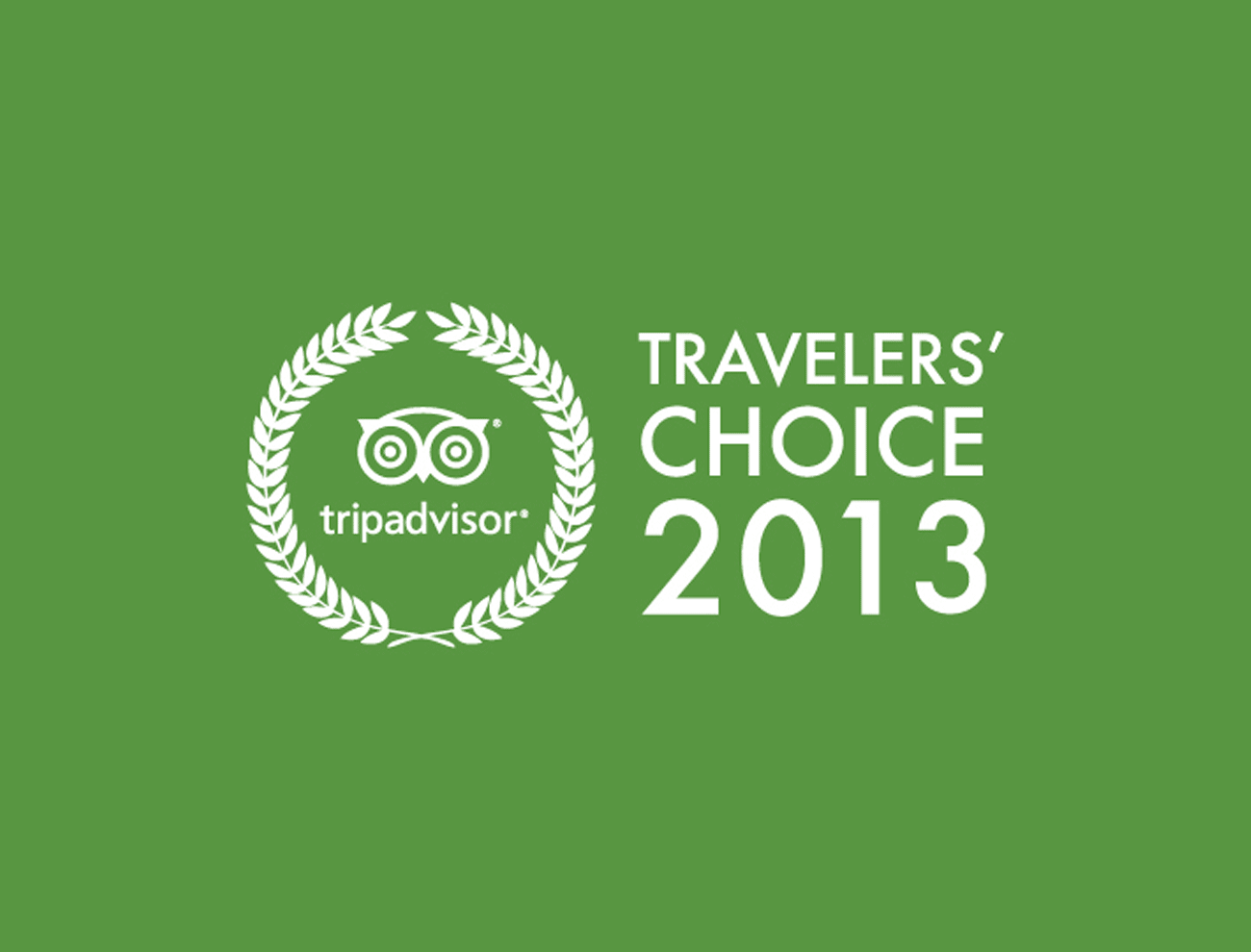 TripAdvisor Travellers Choice 2013